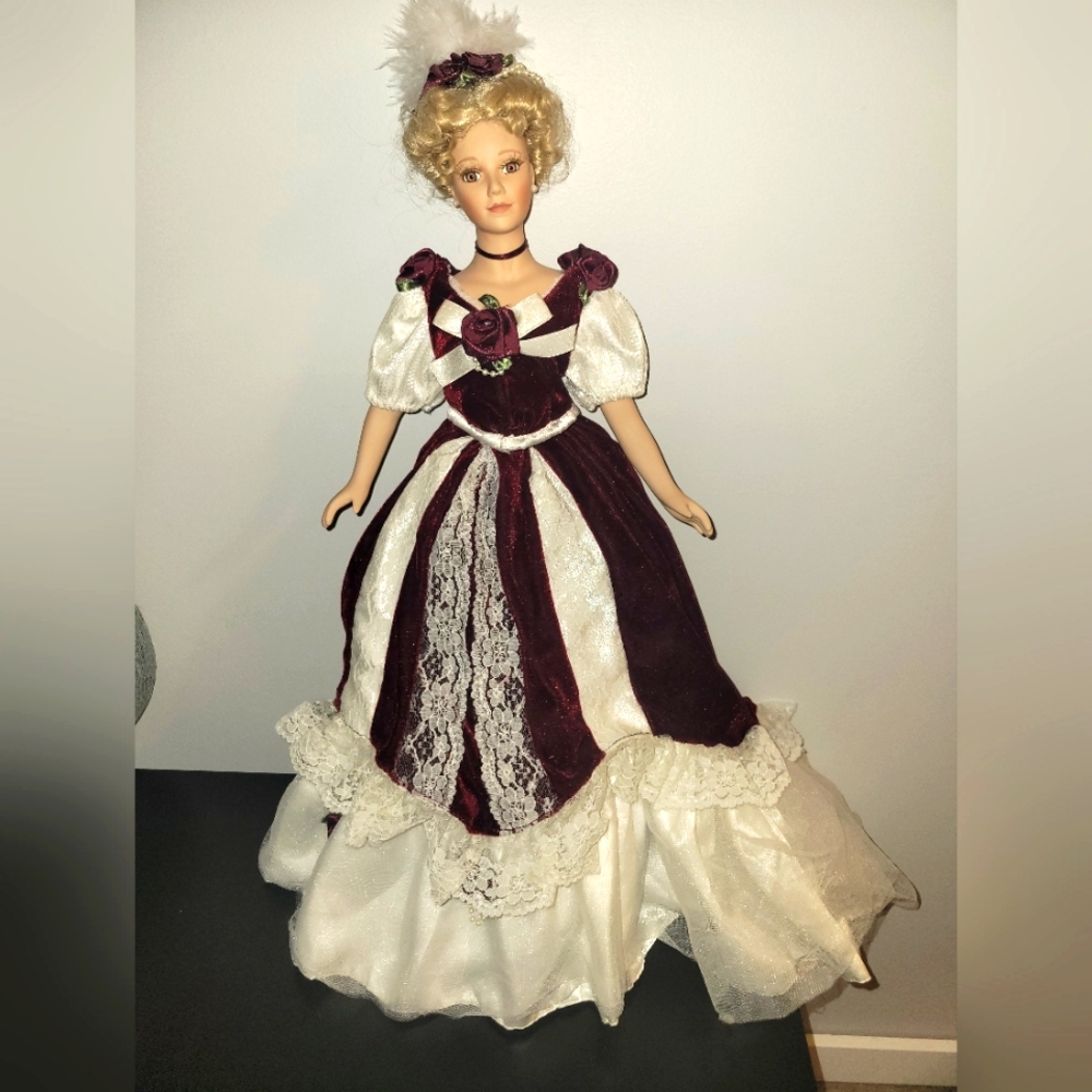 Beautiful porcelain Doll